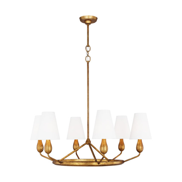 Visual Comfort Studio Ziba 6 - Light Chandelier | Perigold